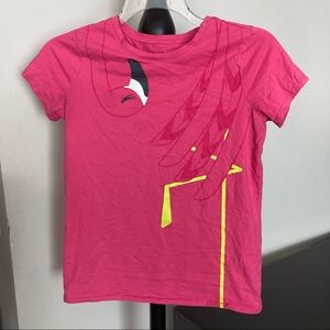 Pink flamingo tee shirt